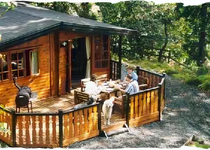 בית נופש Blelham Tarn Rustic In Tranquil Woodland *